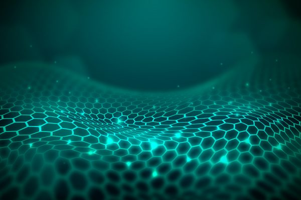 Futuristic Hexagonal Net Background – Technology & Sci-Fi Vector